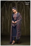 Annerie 4058 By Ganga Cotton Satin Designer Salwar Suits Suppliers In India